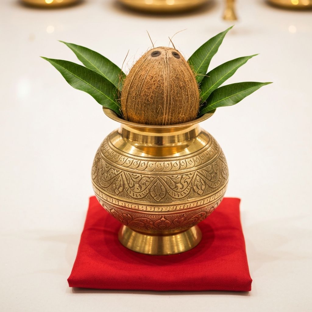 Brass Kalash Set
